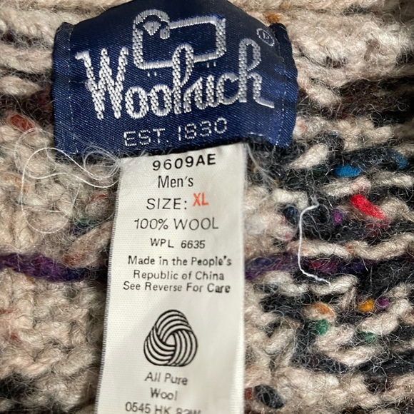 Woolrich 100% wool sweater - Picture 3 of 3